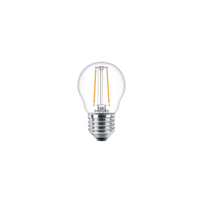 Philips CorePro LED P45 Lampe E27 2W 2700K Warmweiß 250 Lumen klar nicht dimmbar