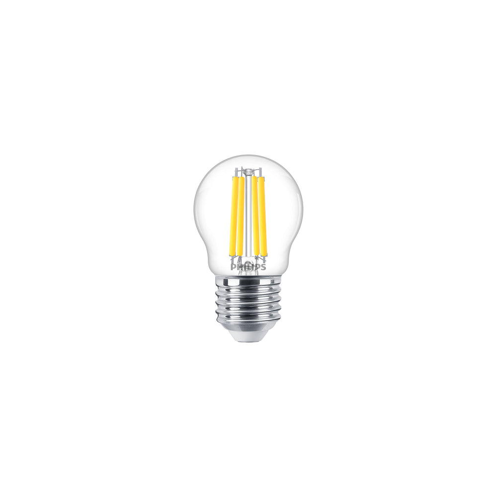 Philips LED bulb e27 with classic appearance, energy saving and dimmable