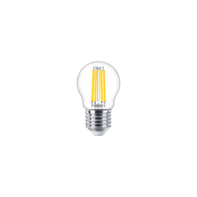 Philips LED bulb e27 with classic appearance, energy saving and dimmable
