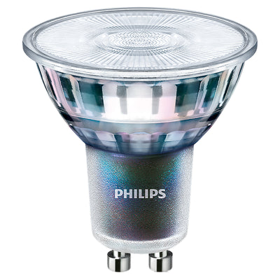 Philips MAS LED ExpertColor GU10 3.9W 35W equivalent 2700K 265 lumens CRI 97 dimmable 36D spotlight
