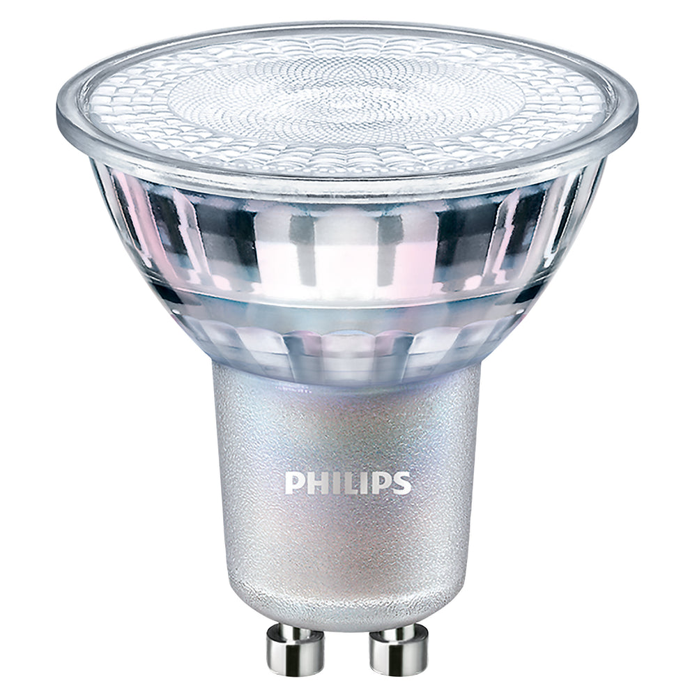 Philips MASTER Value LED Spot GU10 4.9W 3000K 365 lumens 60° dimmable 220-240V CRI 90 White