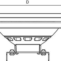 Philips MAS ExpertColor G53 AR111 50W LED spotlight 40-degree beam, 2700K warm white