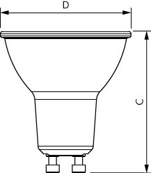 Philips MAS LED Spot GU10 3.7W 2700K 270 Lumen 36° dimmbar 90CRI PAR16 warmweiß