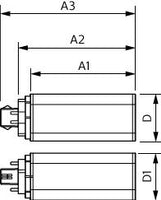 Philips CorePro LED PLT HF 6.5W GX24q-2 3000K 720 lumens 4-Pin retrofit lamp