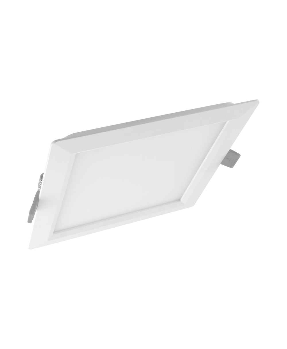 Ledvance Downlight Slim Square 6W 3000K Warmweiß Einbau-Deckenleuchte LED IP20 420 Lumen Weiße Ausführung