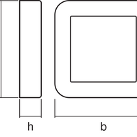Ledvance ENDURA Style Square LED Wandleuchte 13.5W 3000K 220-240V IP44 IK07 Weiß Außen Aufputz