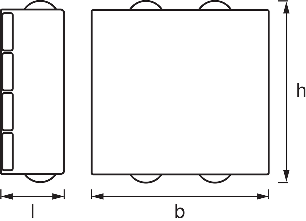 Ledvance ENDURA Style UpDown Deco II LED wall light 11W 3000K Dark Gray IP44 outdoor lighting