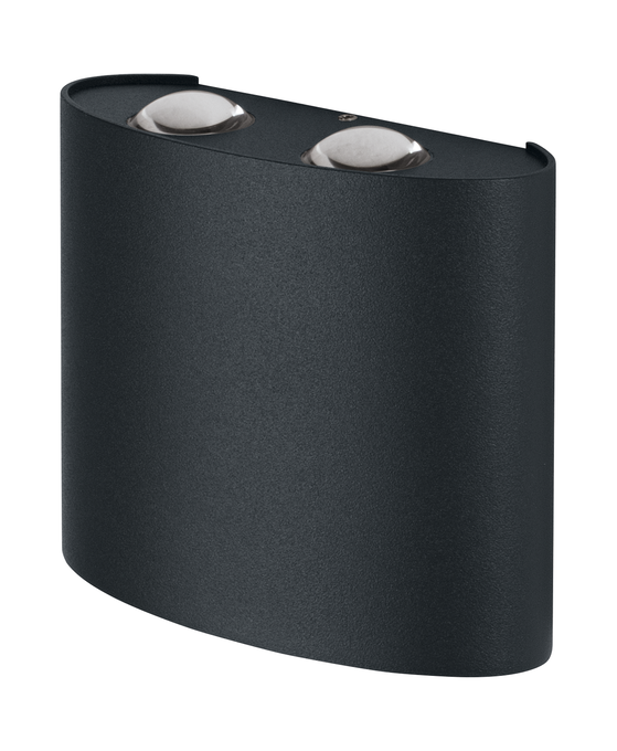 Ledvance ENDURA Style UpDown Deco II LED wall light 11W 3000K Dark Gray IP44 outdoor lighting
