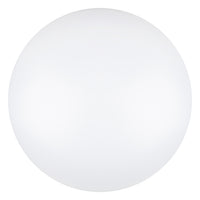 Spectrum LED Deckenaufbauleuchte rund 42W 3000K 3500 Lumen IP44 Gehäuse Stahl weiß