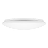 Spectrum LED Deckenaufbauleuchte rund 42W 3000K 3500 Lumen IP44 Gehäuse Stahl weiß