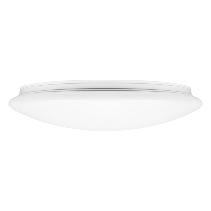 Spectrum LED Deckenaufbauleuchte rund 42W 3000K 3500 Lumen IP44 Gehäuse Stahl weiß