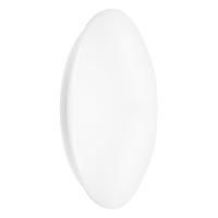 Spectrum LED Deckenaufbauleuchte rund 42W 3000K 3500 Lumen IP44 Gehäuse Stahl weiß