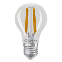 Ledvance LED Classic A E27 bulb 2.2W 2700K dimmable 470 lumens clear glass 40W equivalent warm white