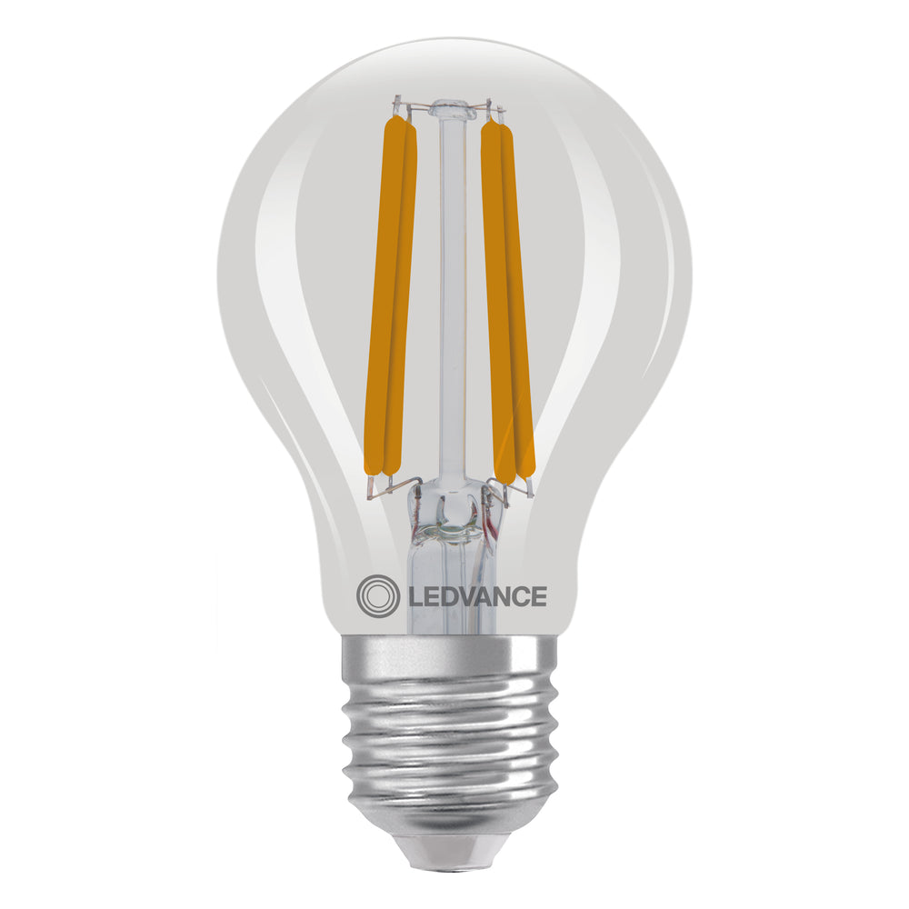 Ledvance LED Classic A E27 Lampe 2,2W 2700K dimmbar 470 Lumen klares Glas 40W Ersatz warmweiß