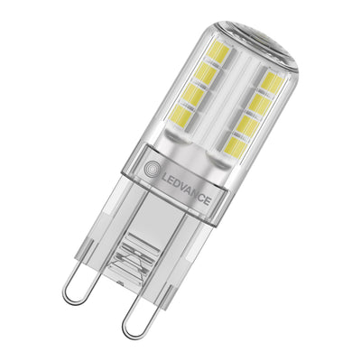 Ledvance LED G9 Pin Bulb 2.6W 4000K Clear 320 lumens 220-240V 300° Non Dimmable Cool White