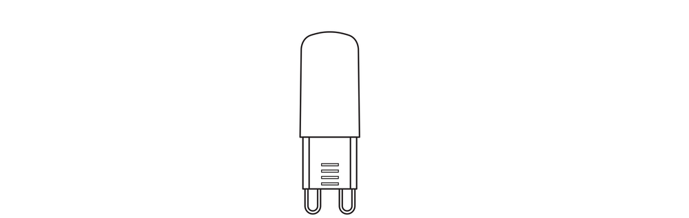 Ledvance LED G9 Stiftsockellampe 2.6W 4000K Klar 320 Lumen 220-240V 300° Nicht dimmbar Kaltweiß