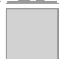 Ledvance LED Panel Comfort 600 Recessed 28W Power Select 3000K UGR<19 White 595x595mm IP40 Ceiling Light