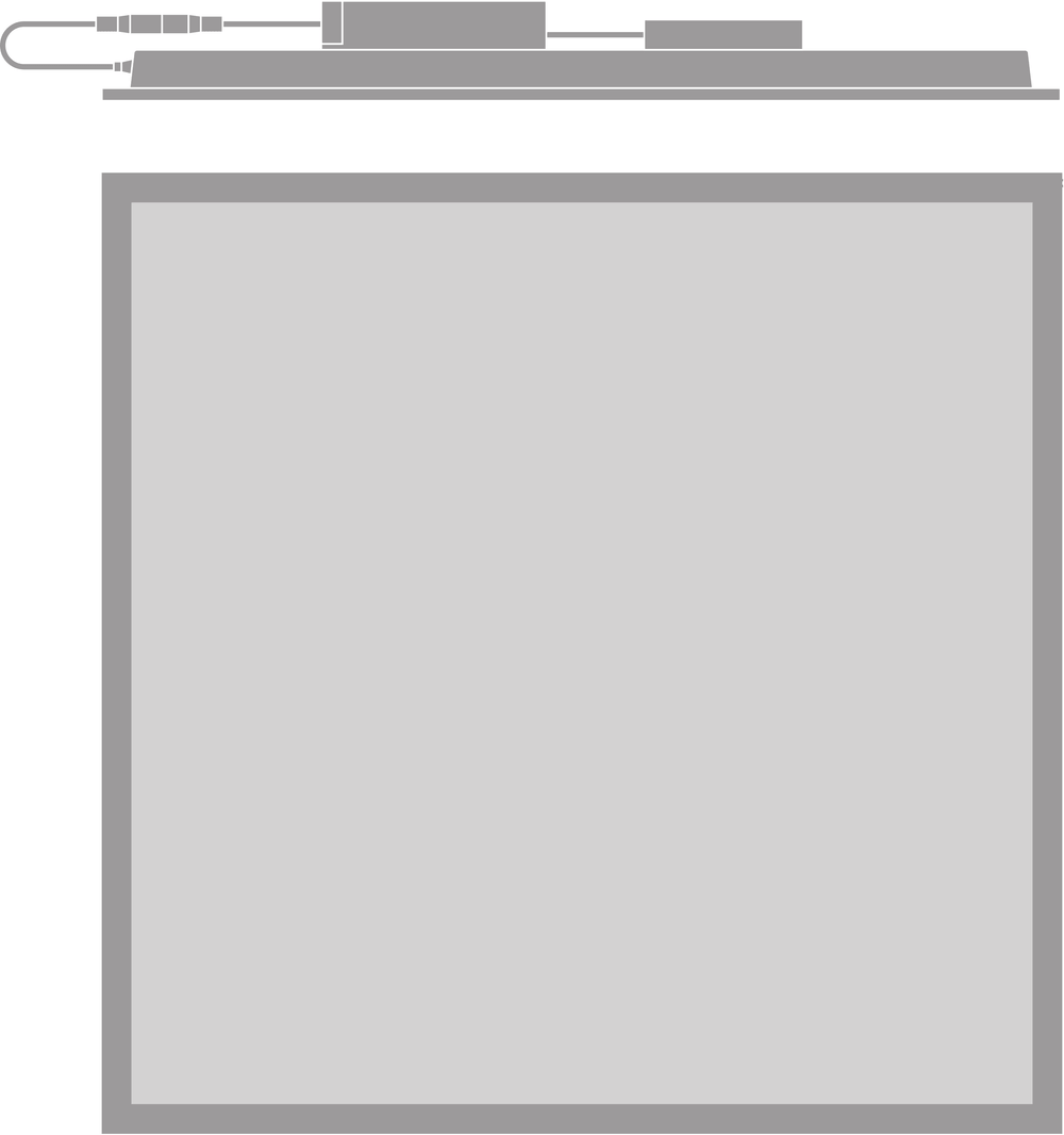 Ledvance LED Panel Comfort 600 Recessed 28W Power Select 3000K UGR<19 White 595x595mm IP40 Ceiling Light