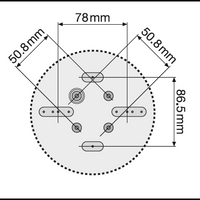 Ledvance LED Aufbauleuchte flach rund Decken- Wandlampe 19W 2660 Lumen 3000K 4000K IP54 IK08 Weiß