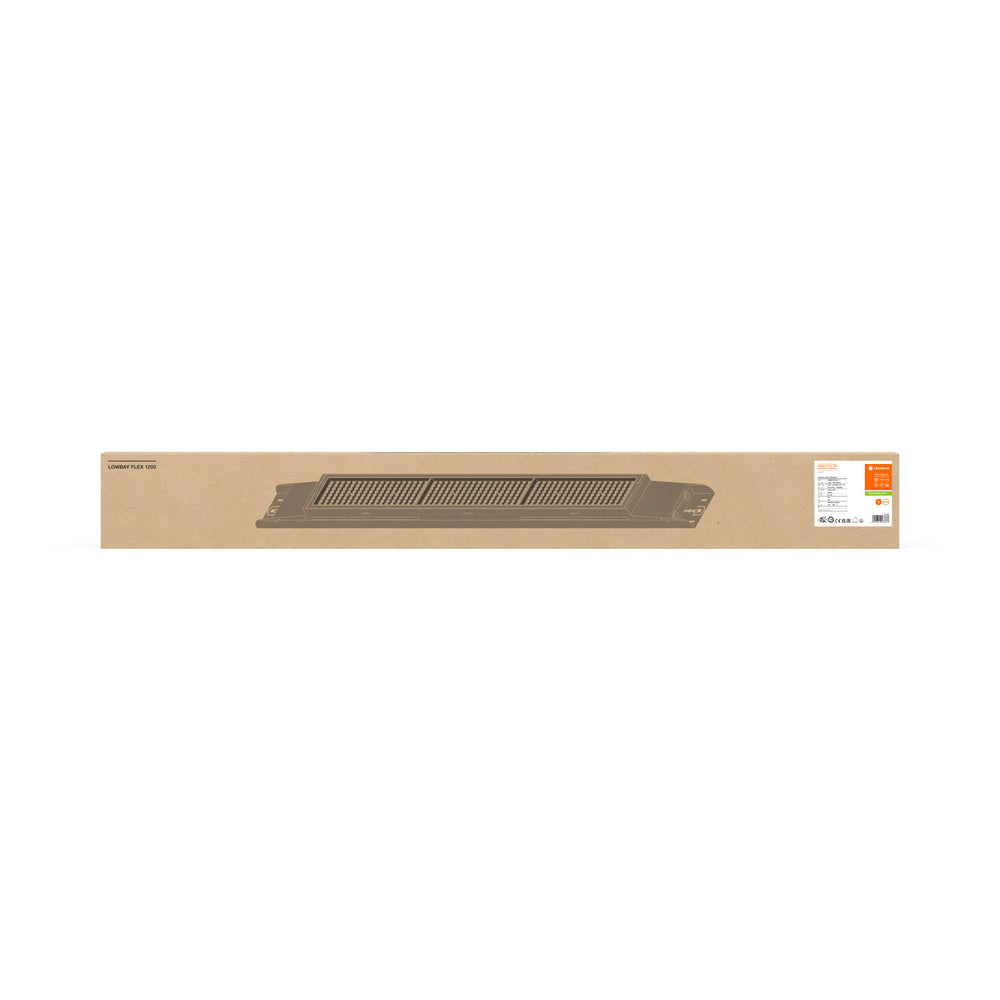 Ledvance LOW BAY FLEX 1200 P LED high bay light, 73W, 11300 lumens, 4000K, 155lm/W efficiency