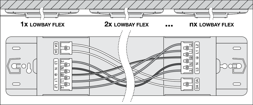 Ledvance LOW BAY FLEX 1500 P LED 73W 11600 Lumen 4000K hocheffiziente Industriebeleuchtung