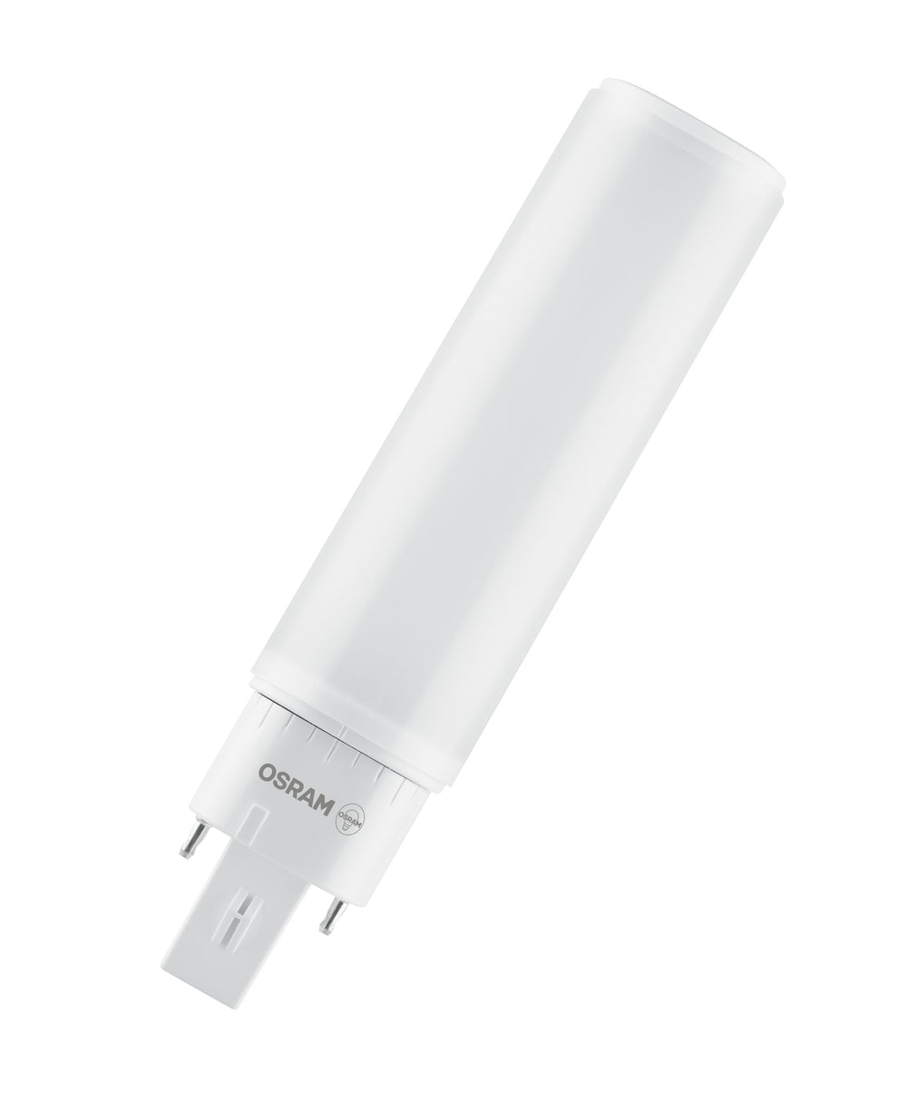 Ledvance OSRAM DULUX LED G24Q-2 7W 4000K kaltweiß Retrofit Lampe, 770 Lumen, IP20, 220-240V, drehbarer Sockel