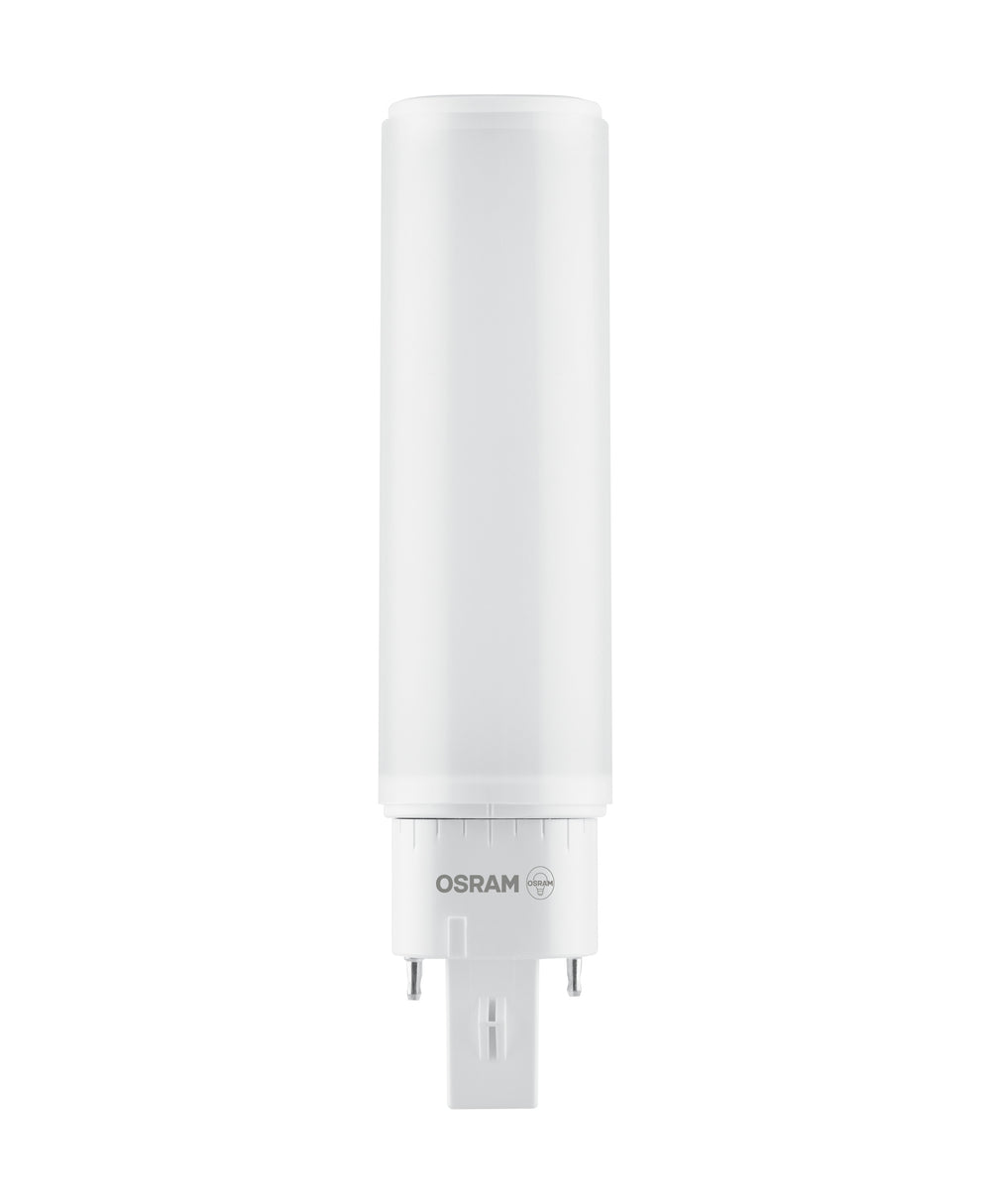 Ledvance OSRAM DULUX LED G24Q-2 7W 4000K kaltweiß Retrofit Lampe, 770 Lumen, IP20, 220-240V, drehbarer Sockel