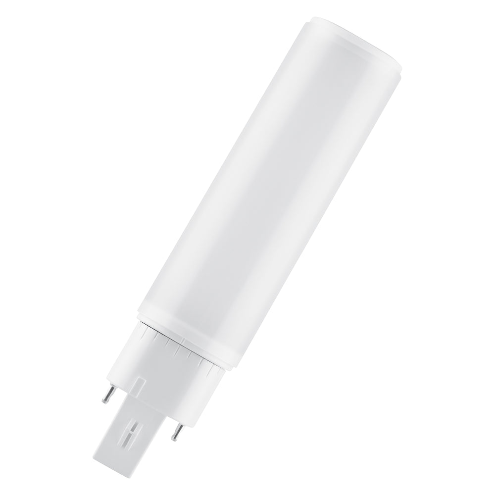Ledvance OSRAM DULUX LED G24Q-2 7W 4000K kaltweiß Retrofit Lampe, 770 Lumen, IP20, 220-240V, drehbarer Sockel