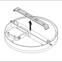 Ledvance Surface LED Compact 24W 4000K IP65 IK10 White ceiling and wall light 1920 lumens