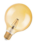 Ledvance Vintage 1906 LED Globe E27 Dimmable 6.5W 2400K Gold 725 lumens IP20 Glass Finish
