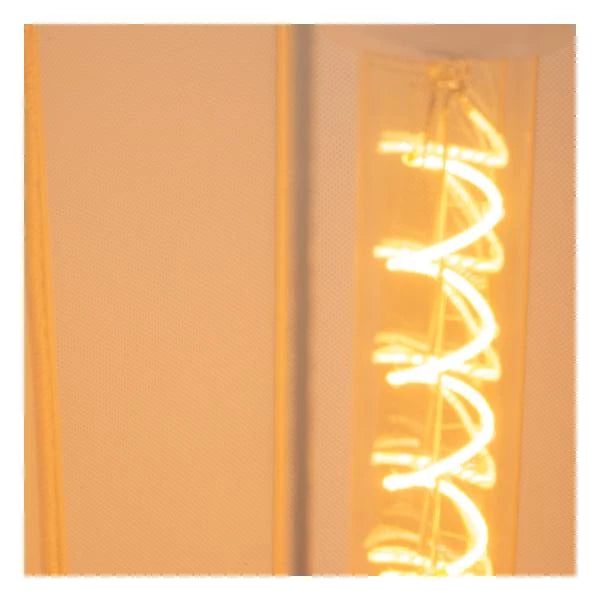 Lucide CORINA LED Tischleuchte, 3xE27, dimmbar, verstellbarer Stoffschirm, 185cm creme Innenbeleuchtung