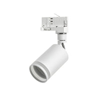 Spectrum MADARA MINI RING II 3-Phase Track Light, GU10 Socket, 250V, IP20, White Aluminum Housing