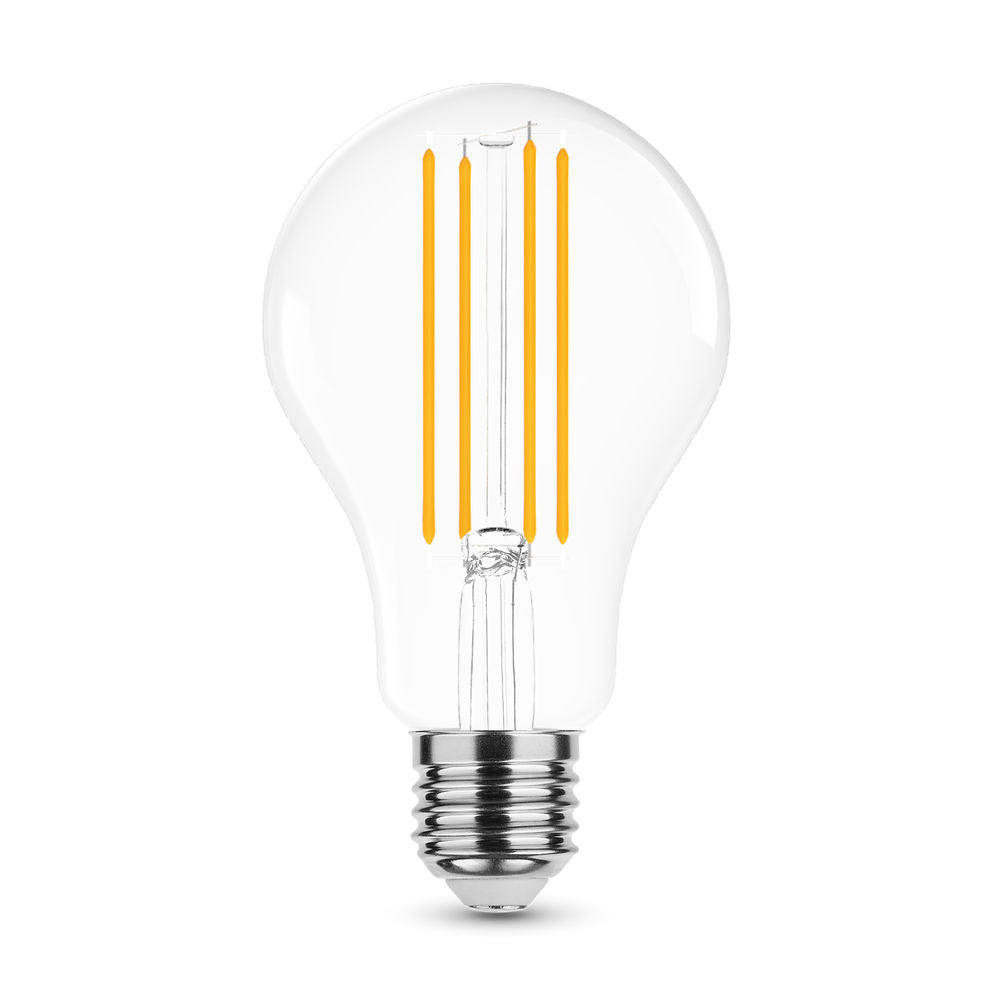 Modee LED Filament Globe A70 E27 12W 2700K 1521 lumens 360° Glass Bulb IP20 Warm White