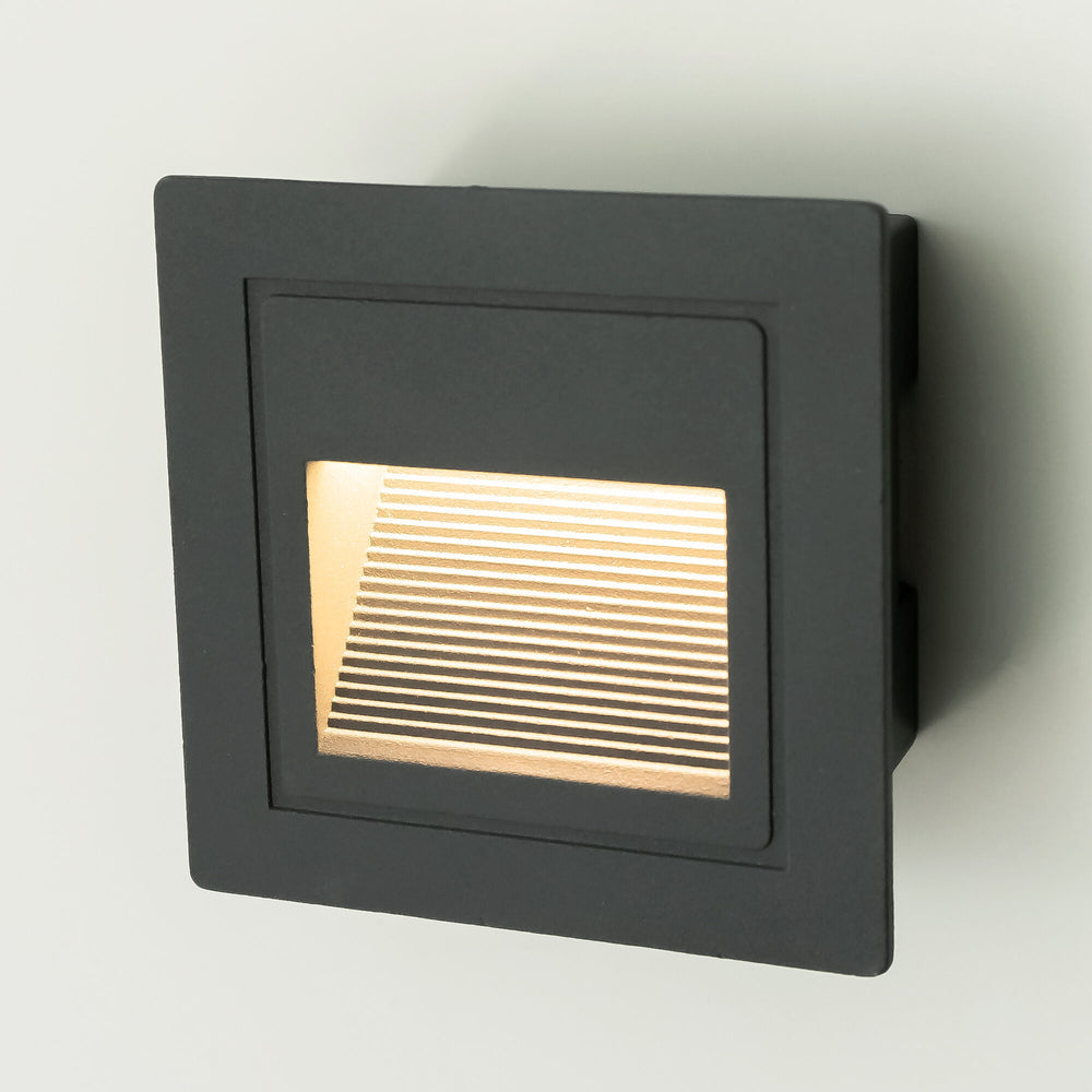 Modee LED Stufenleuchte, 5W 390 Lumen, 4000K Neutralweiß, IP65, 84x50x84mm kompaktes Design