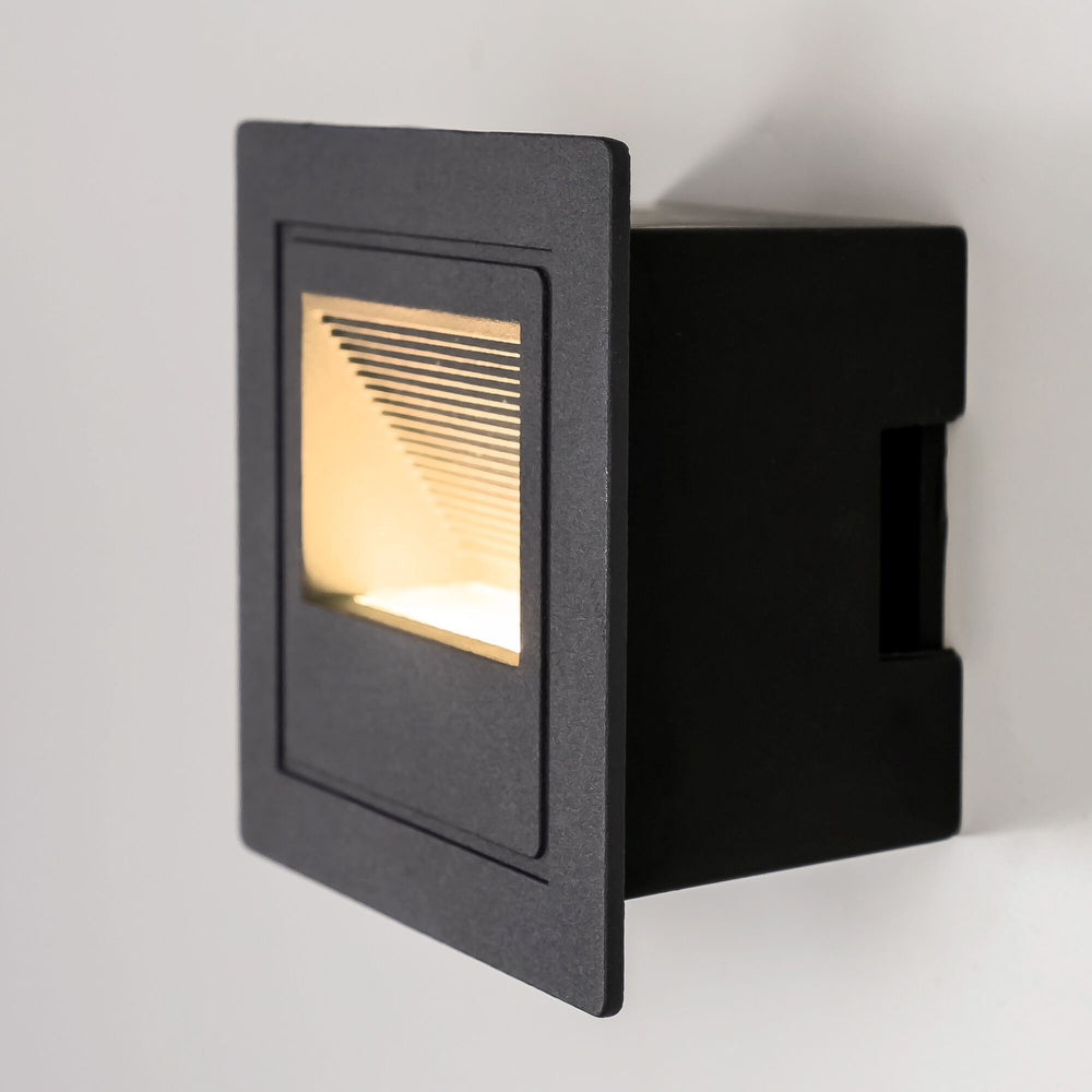 Modee LED Stufenleuchte, 5W 390 Lumen, 4000K Neutralweiß, IP65, 84x50x84mm kompaktes Design