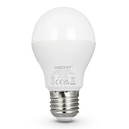 MIBOXER LED Lamp E27 6W RGB+CCT smart bulb with color changing light and adjustable white for versatile use
