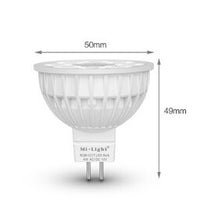 Miboxer LED Spot MR16 4W RGB+CCT, RF 2.4 GHz, dimmable retrofit lamp for your smart lighting setup