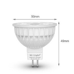 Miboxer LED Spot MR16 4W RGB+CCT, RF 2.4 GHz, dimmable retrofit lamp for your smart lighting setup