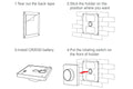 Mi-Light wireless dimmer wall control CCT white 220-240V IP20