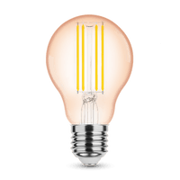 Modee LED Filament Amber Globe A60 4W E27 1800K 360 Lumen 320° Glaslampe IP20