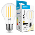 Modee LED Filament Bulb A60 8W E27 4000K 1055 lumens 360° Dimmable Glass IP20