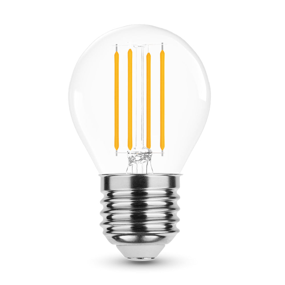 Modee LED Filament Globe Mini G45 4W E27 4000K 470 Lumen 360° Glaslampe Nicht dimmbar IP20