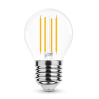 Modee LED Filament Globe Mini G45 4W E27 4000K 470 Lumen 360° Glaslampe Nicht dimmbar IP20