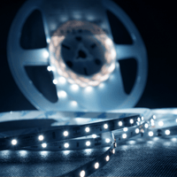 Modee LED Streifen Silikon 12V 4.8W/m 60LED/m 540 Lumen/m IP65 6000K CRI 90 5m Rolle