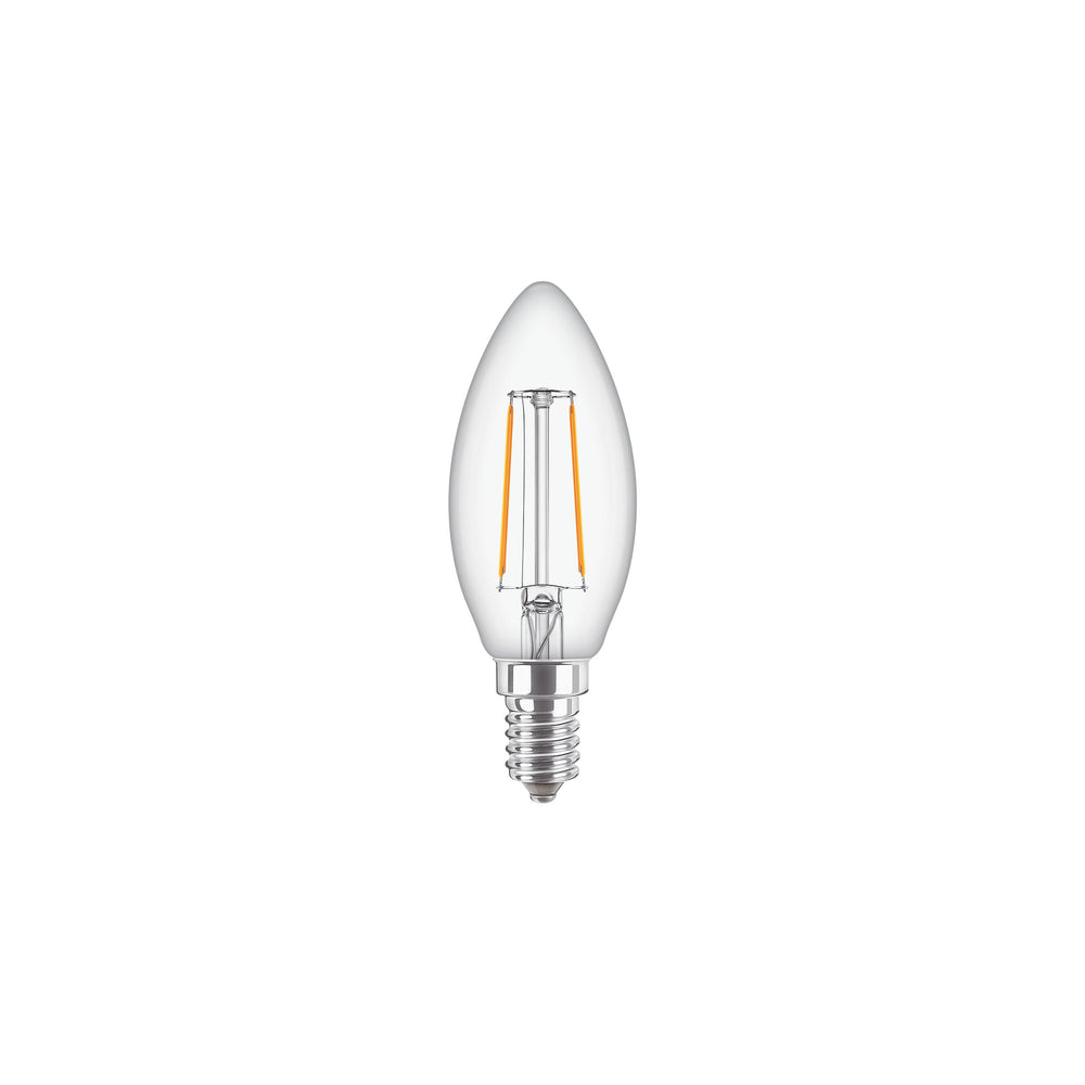 Philips CorePro LED Kerze E14 B35 2W 250 Lumen 2700K Klar 220-240V Nicht dimmbar 80CRI
