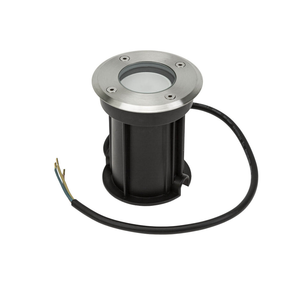 Spectrum LED Bodeneinbauleuchten Set mit 4 Stück, 4x 4W, 3000K warmweiß, IP67 Außen-Einbauleuchten