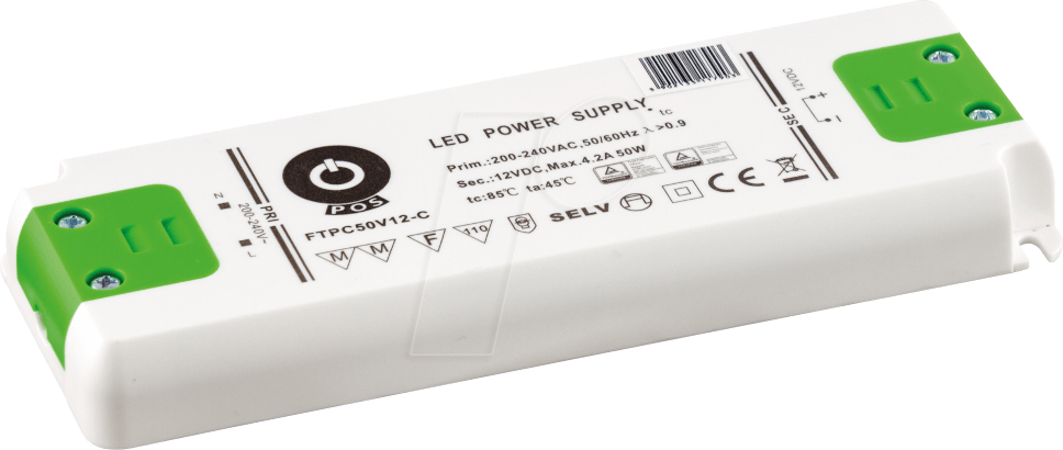 GLP LED-Netzteil 12V 50W 4.2A IP67 wasserdichte Beleuchtung