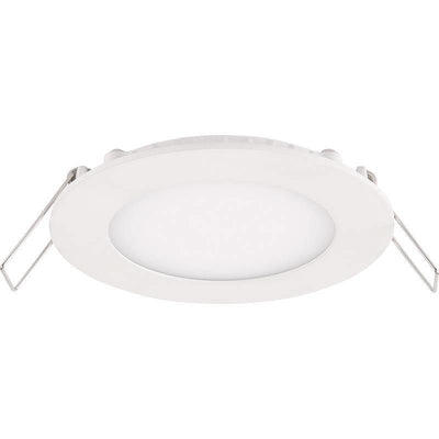 LED-Downlight 6W ersetzt 50W 3000K warmweiß, 105mm Ausschnitt, dimmbar Phasenanschnitt
