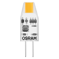 OSRAM LED G4 Stift Micro 12V 1W 2700K Klar Warmweiß 100 Lumen 300° Nicht dimmbar IP20 Lampe