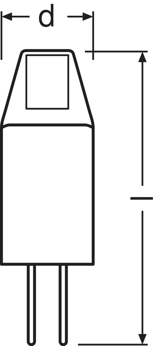 OSRAM LED G4 Stift Micro 12V 1W 2700K Klar Warmweiß 100 Lumen 300° Nicht dimmbar IP20 Lampe